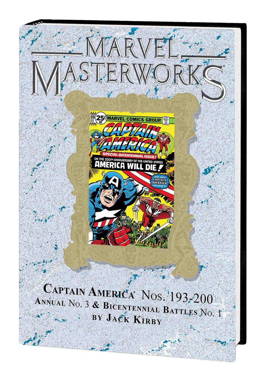 Marvel Masterworks Captain America Vol 10 HC Variant Dust Jacket