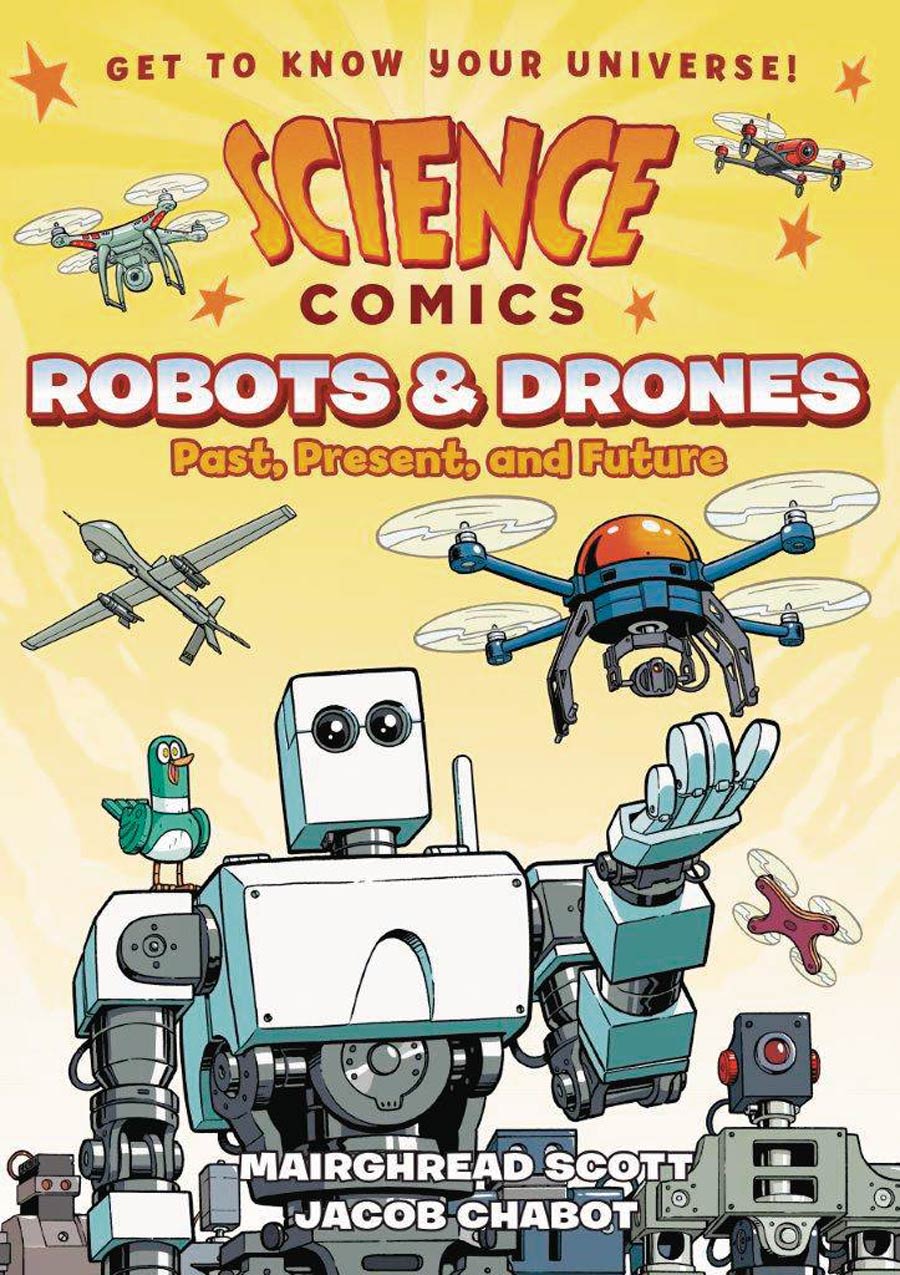Science Comics Robots & Drones Past Present And Future TP