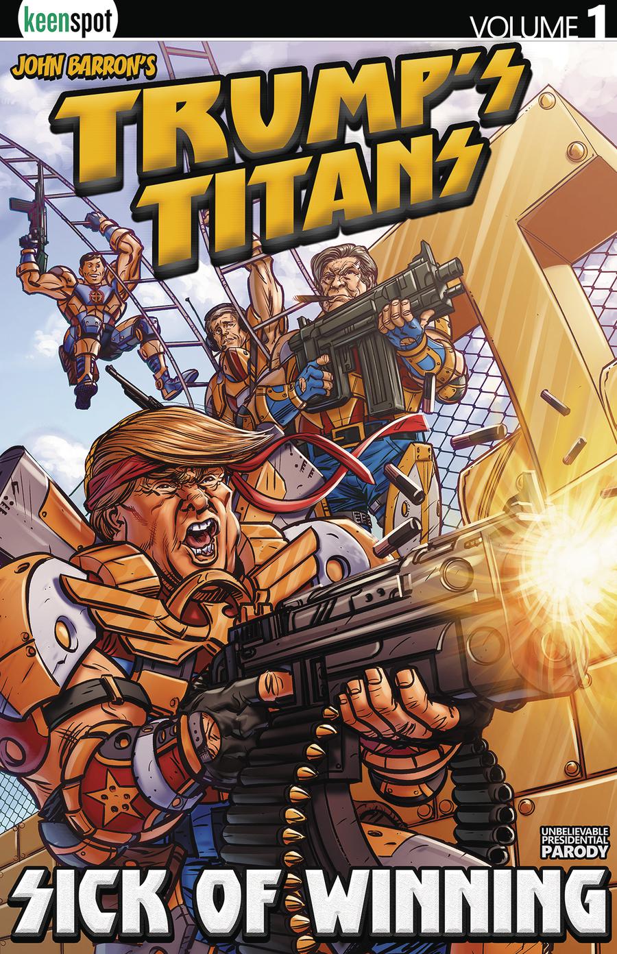 Trumps Titans Vol 1 Sick Of Winning HC