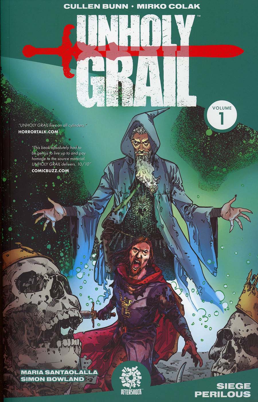 Unholy Grail Vol 1 Siege Perilous TP