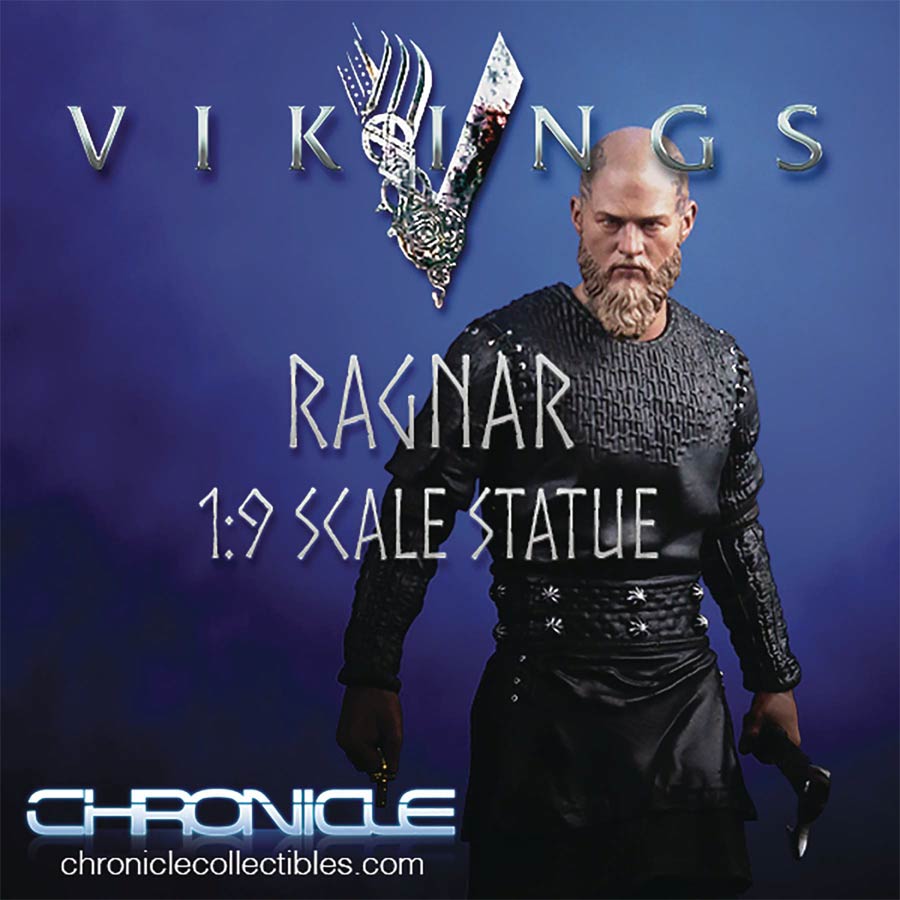 Chronicle Vikings King Ragnar 1/9 Scale Statue