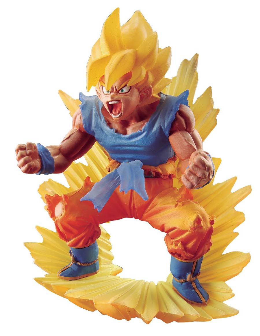 Dragon Ball Super Dracap Memorial 02 Super Saiyan Son Goku PVC Statue