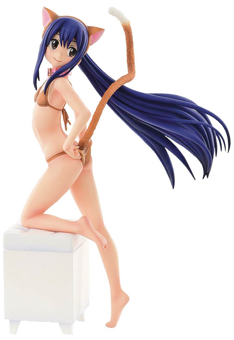 Fairy Tail Wendy Marvell Amairo Cat Gravure 1/6 Scale PVC Figure