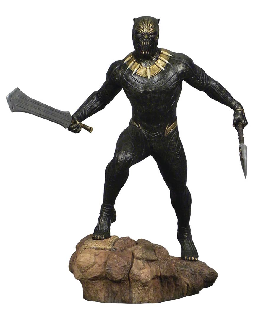 Marvel Gallery Black Panther Movie Killmonger PVC Diorama Statue