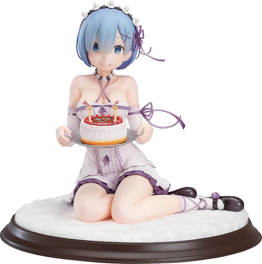 ReZero Starting Life In Another World Rem Birthday Cake 1/7 Scale PVC Figure