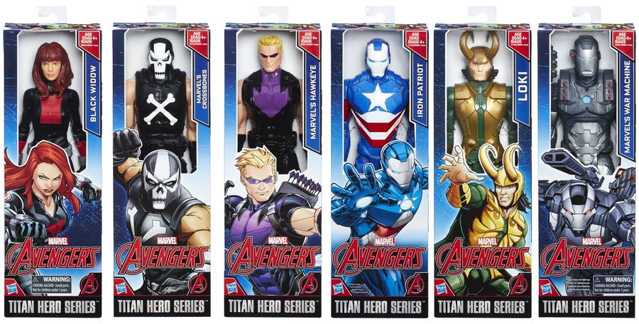 Avengers Titan Hero 12-Inch Action Figure Assortment Case 201703
