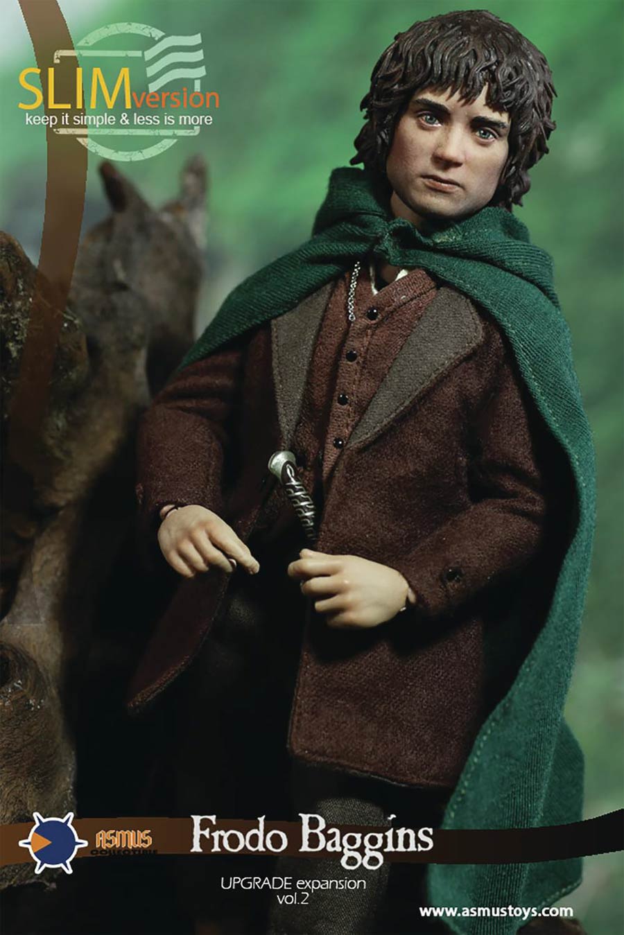 Lord Of The Rings Slim Series Frodo Baggins 1/6 Scale Action Figure