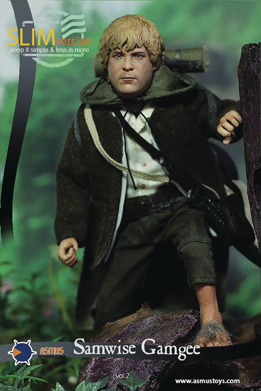 Lord Of The Rings Slim Series Samwise Gamgee 1/6 Scale Action Figure
