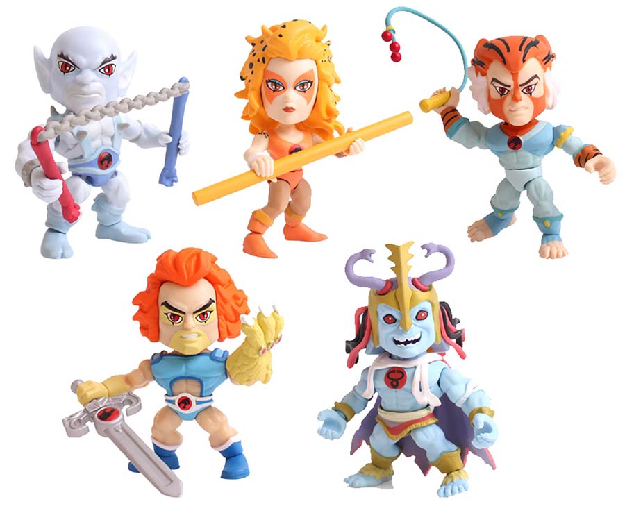 The Loyal Subjects x Thundercats Mini Figure Wave 1 Blind Mystery Box 12-Piece Display