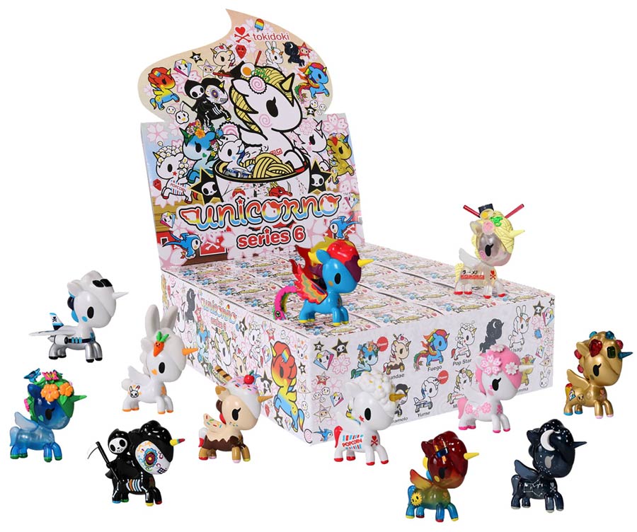 tokidoki Unicorno Series 6 Blind Mystery Box 24-Piece Display