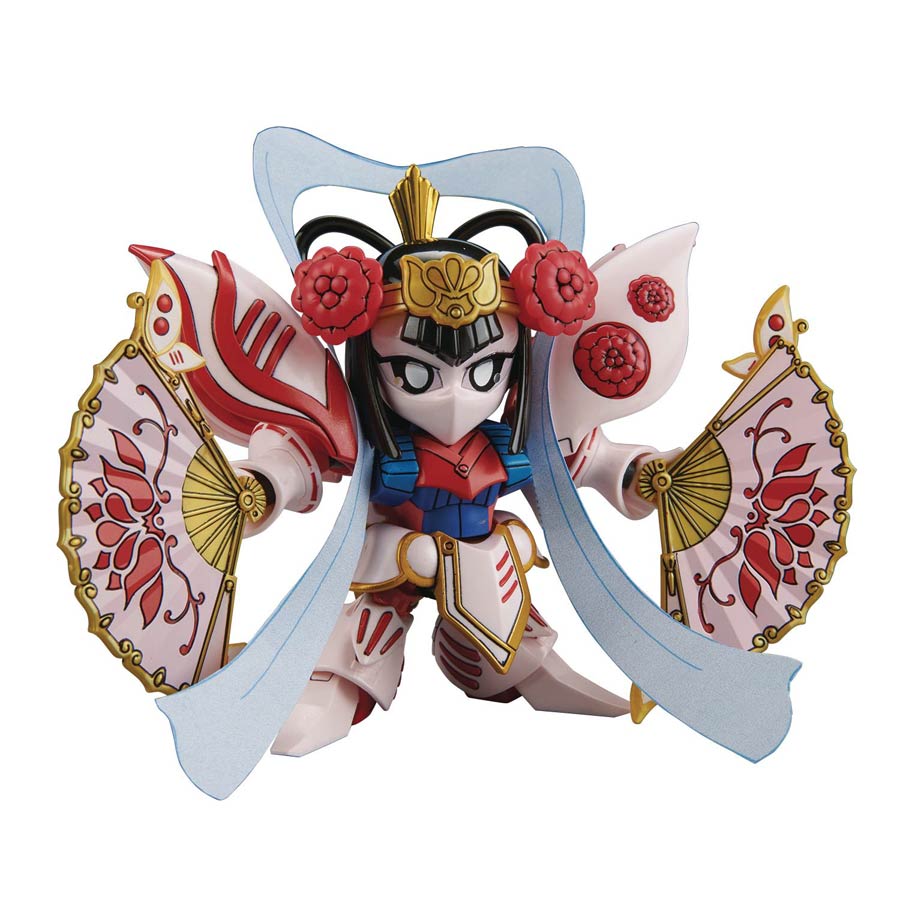 Gundam Super Deformed Kit BB#412 - BB Senshi San-Goku-Den - DiaoChan Qubeley & Generals Palanquin