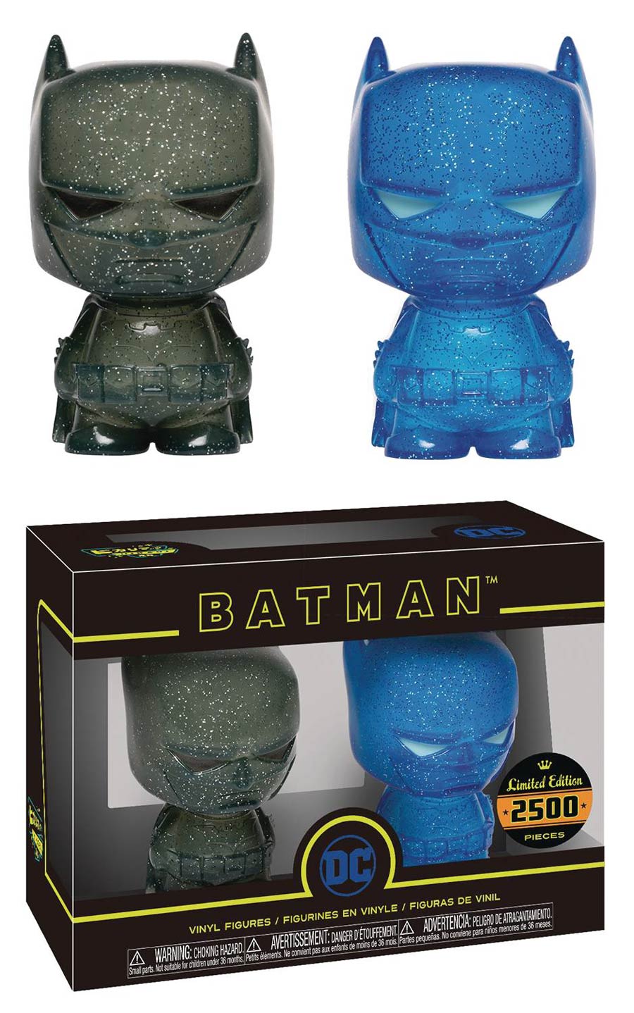 Hikari XS DC Batman Blue & Grey Figure 2-Pack