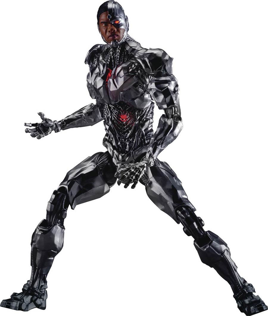Justice League Movie DAH-008 Dynamic 8-ction Cyborg Previews Exclusive Action Figure