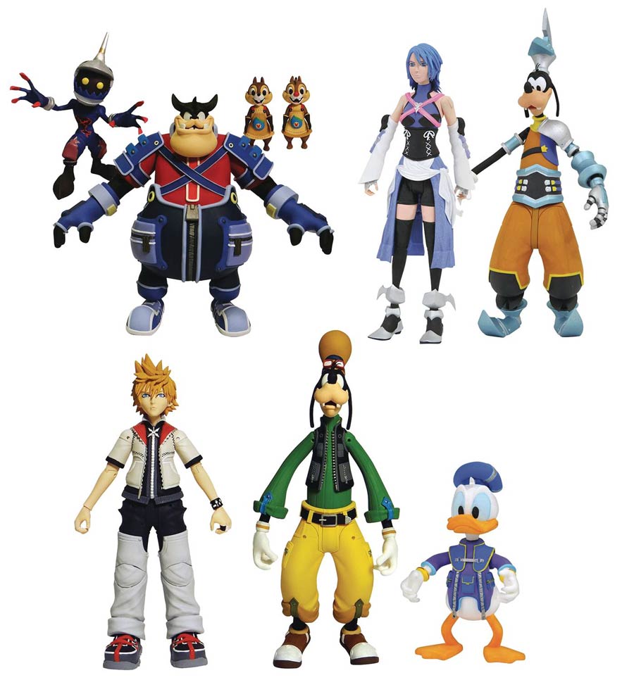 Kingdom Hearts Select Action Figure Series 2 Assortment Case