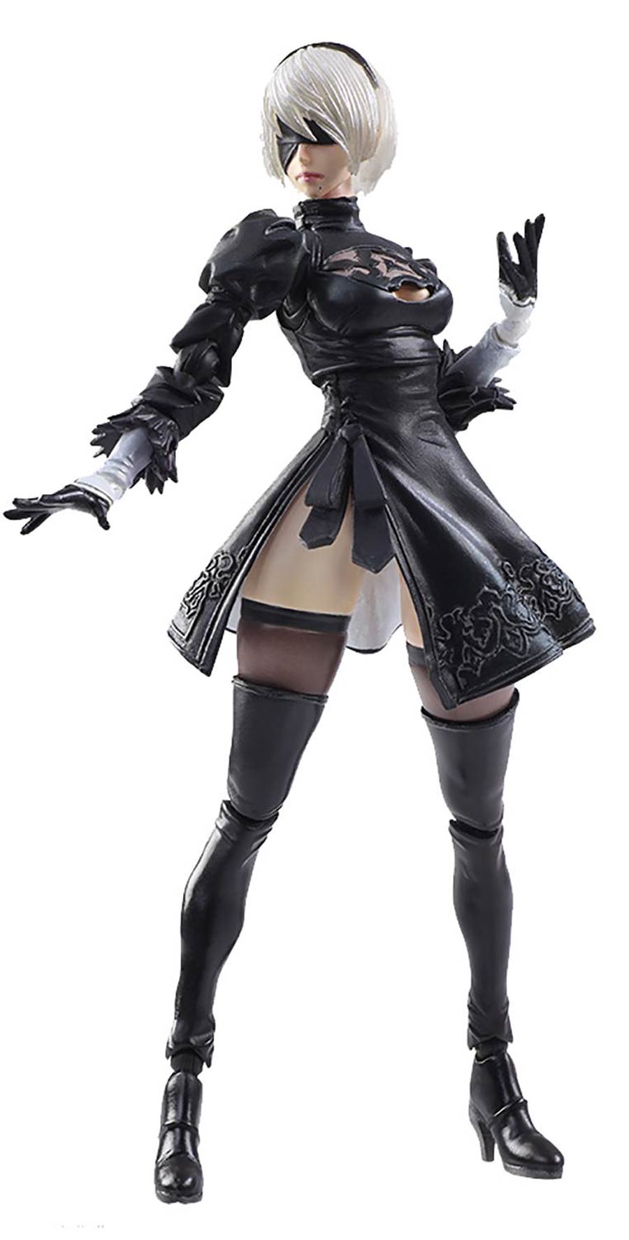 Nier Automata Bring Arts Action Figure - 2B & Machine Lifeform Set