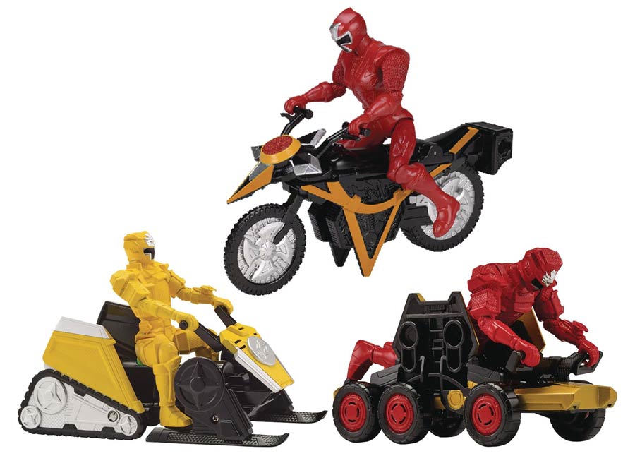 Power Rangers Super Ninja Steel Mega Morph Vehicle Assortment Case