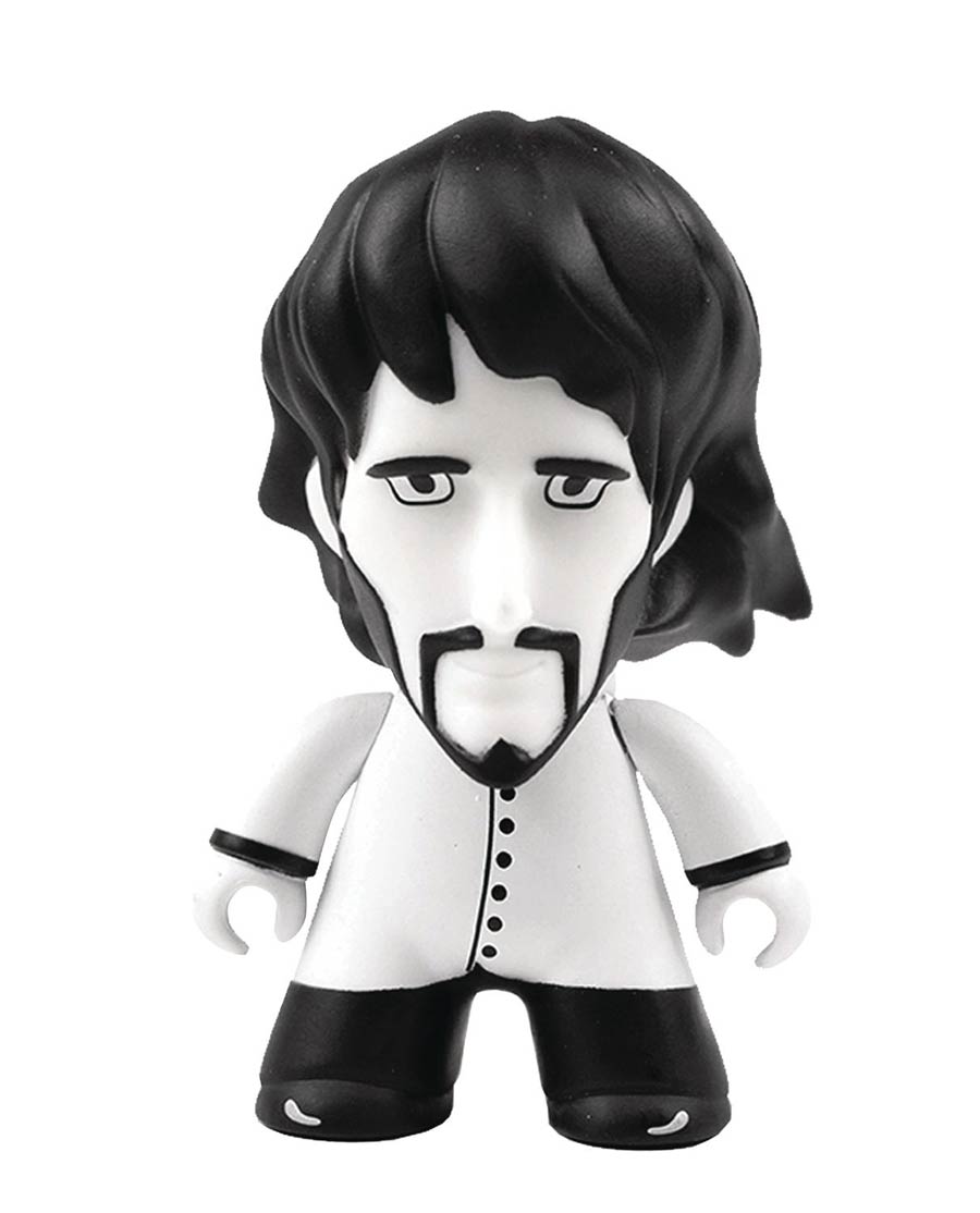 Beatles Titans Black & White 4.5-Inch Vinyl Figure - George Harrison