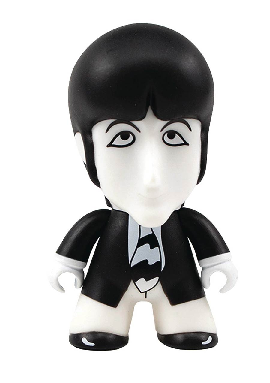 Beatles Titans Black & White 4.5-Inch Vinyl Figure - Paul McCartney