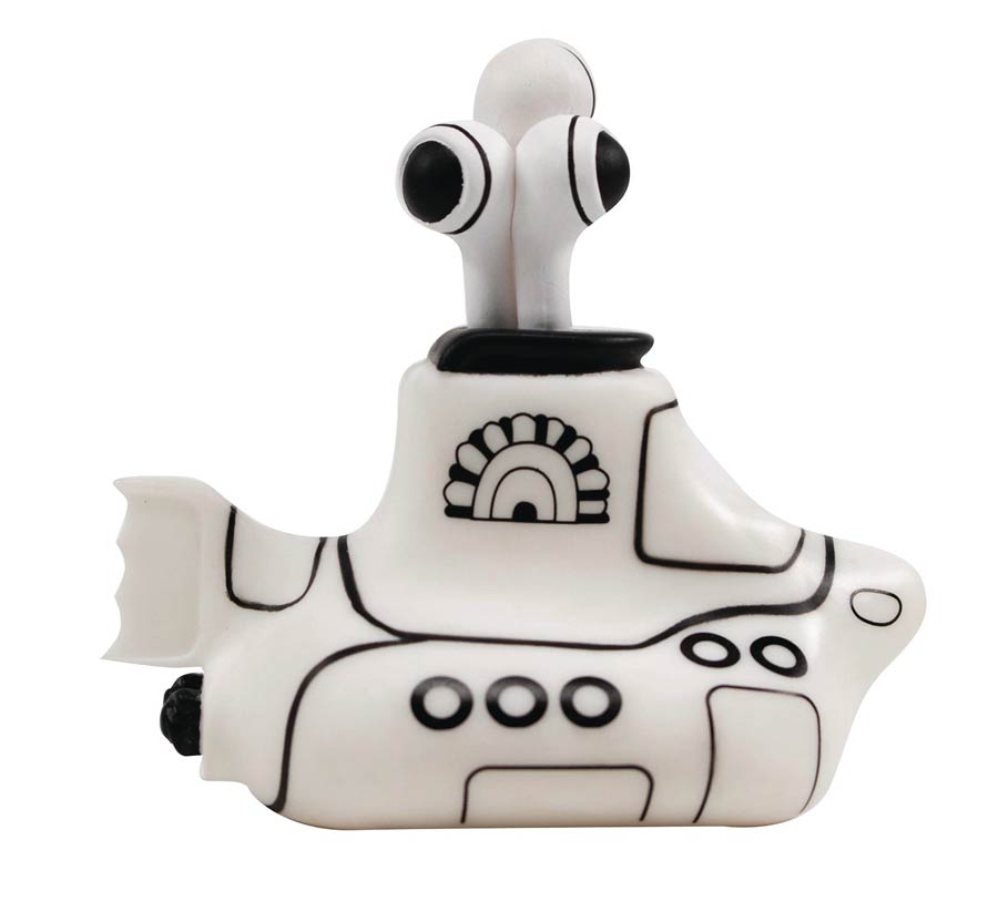Beatles Titans Black & White 4.5-Inch Vinyl Figure - Yellow Submarine