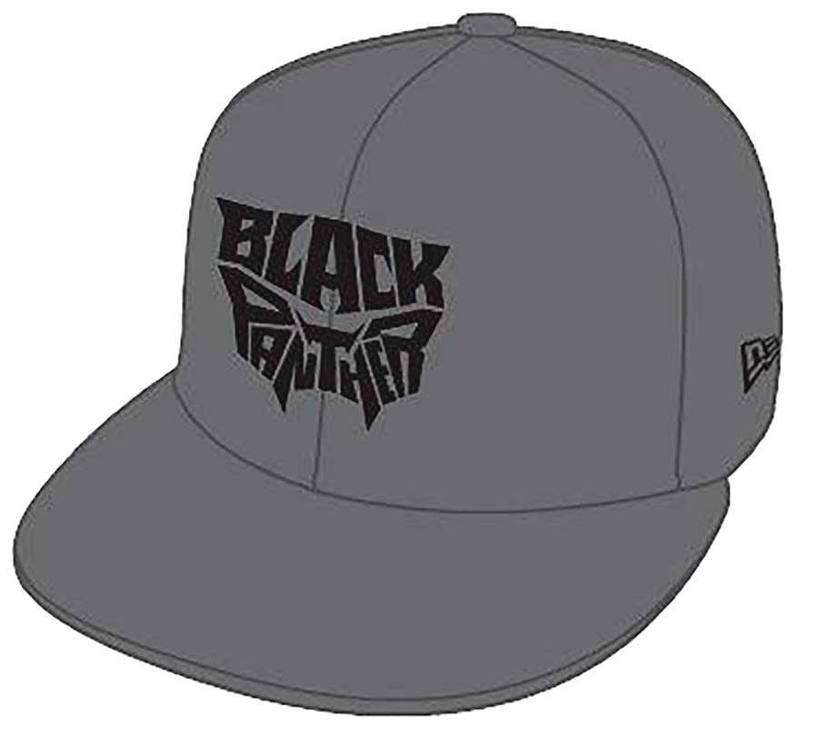 Black Panther Name Logo Outline 9Fifty Snapback Cap