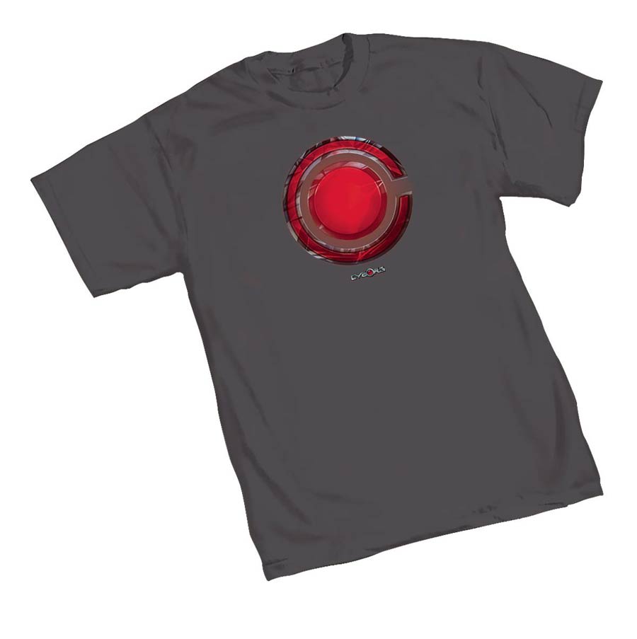 Justice League Movie Cyborg Symbol II T-Shirt Large