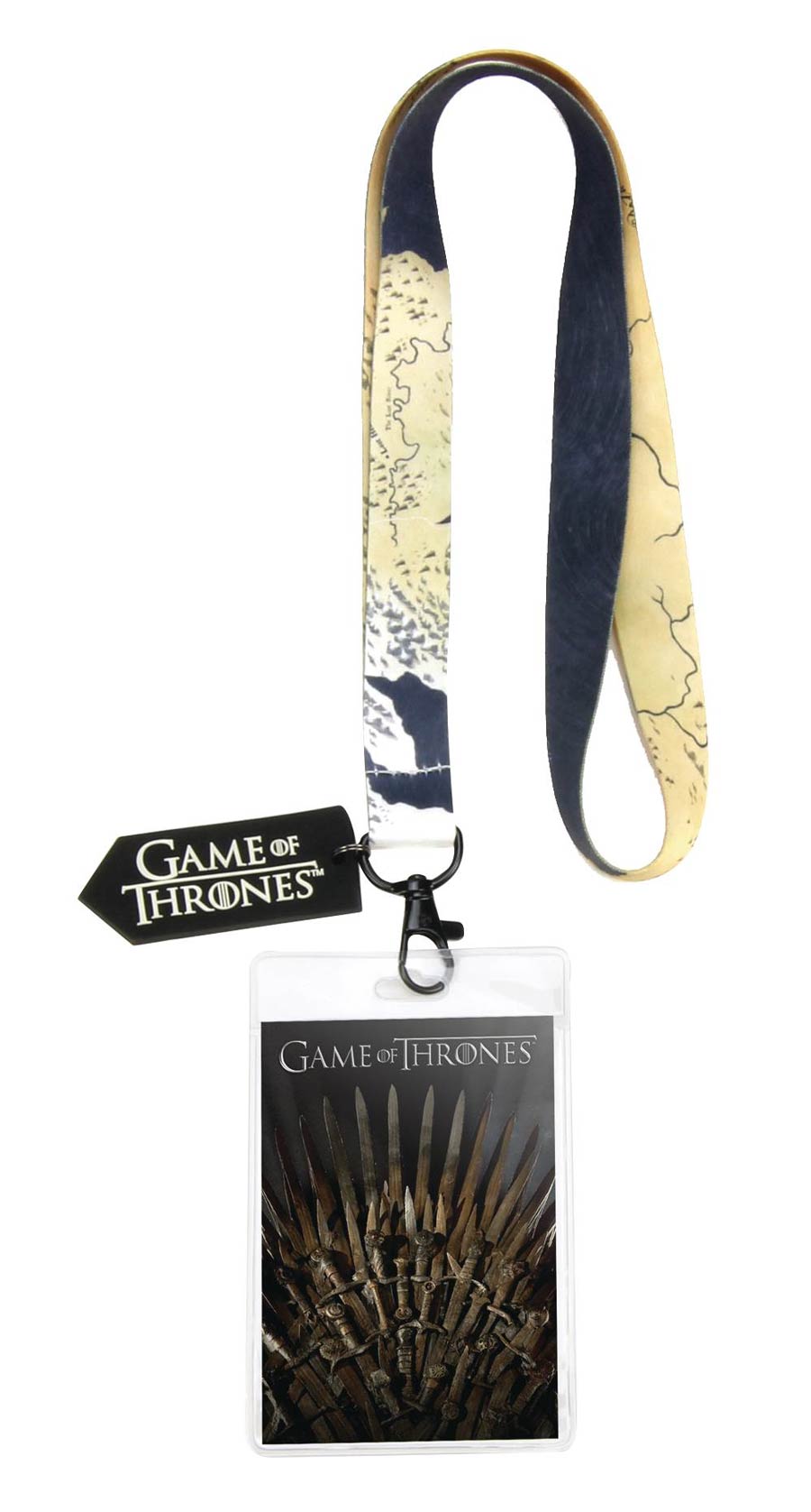 Game Of Thrones Lanyard - Iron Throne