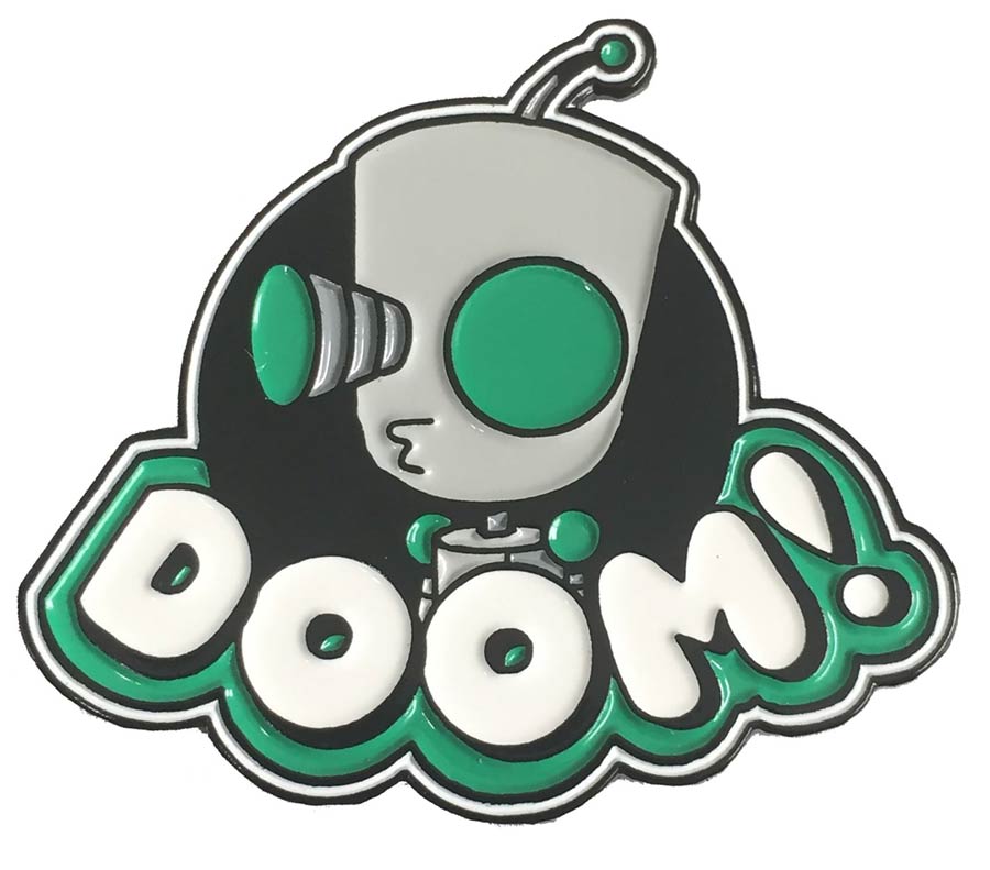 Invader Zim Gir Doom Lapel Pin