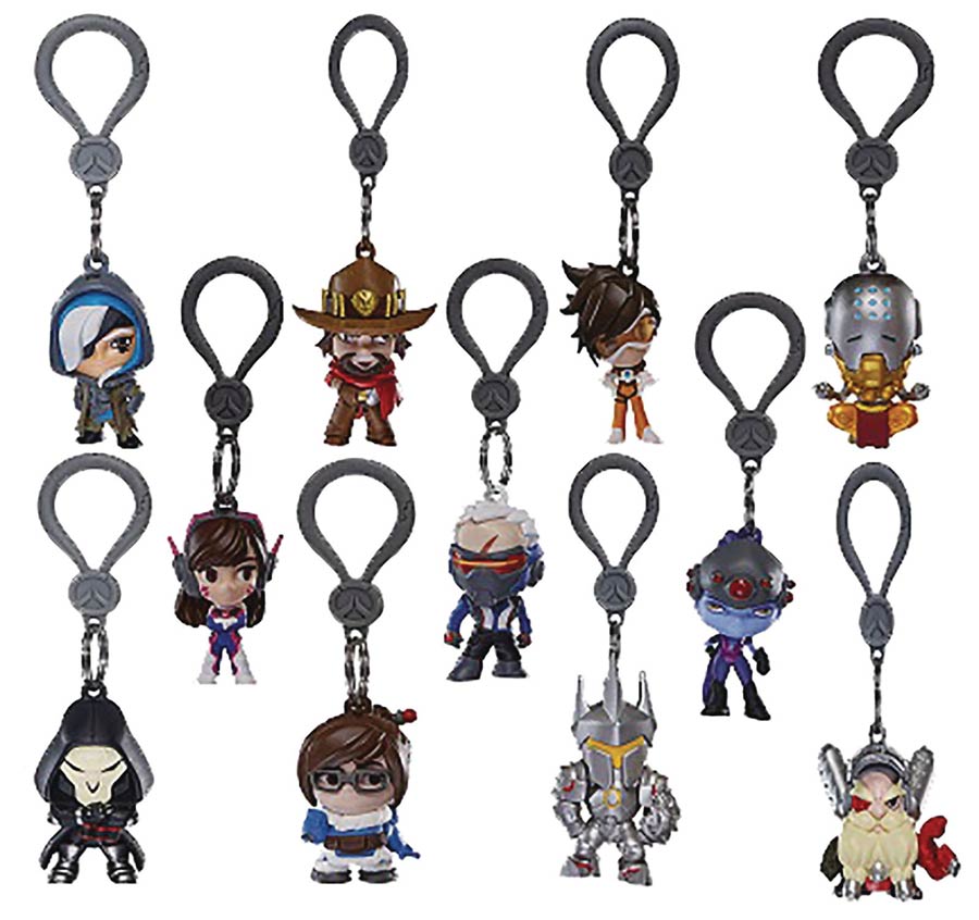 Overwatch Figure Hanger Blind Mystery Box 24-Piece Display