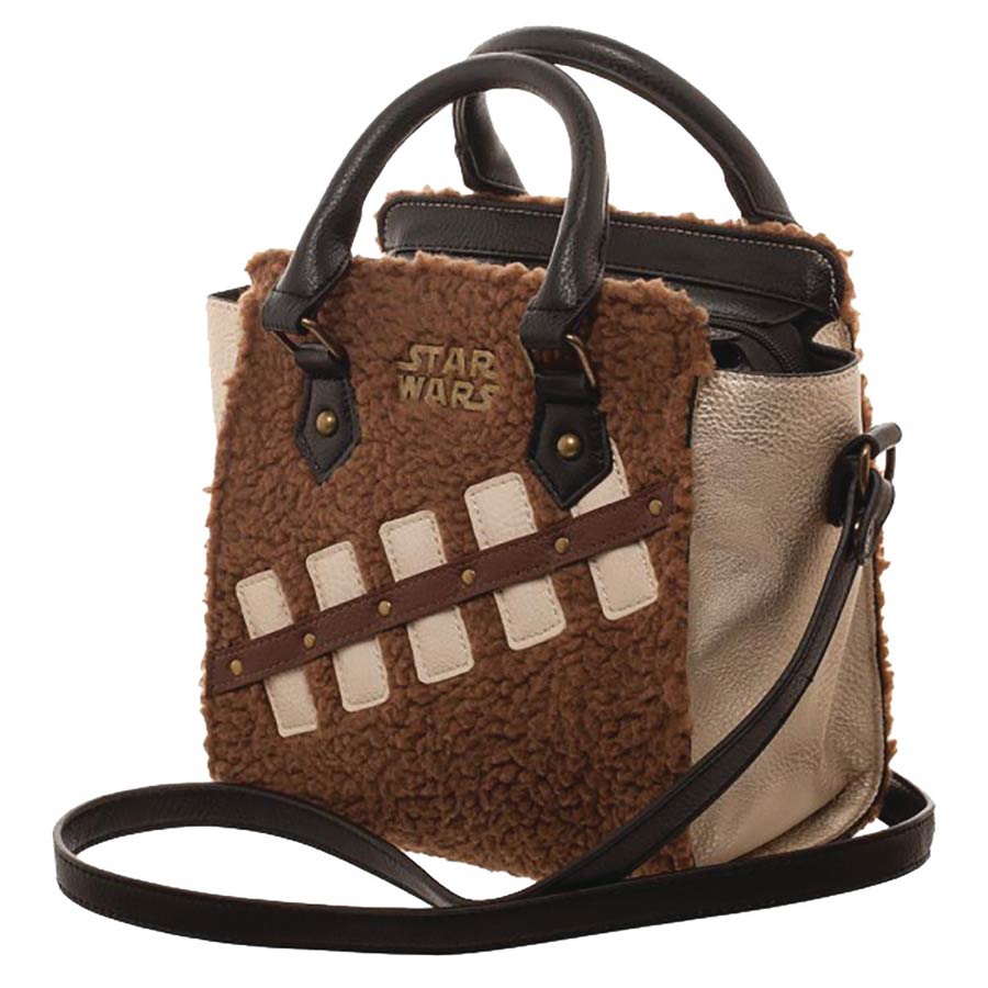 Star Wars Episode VIII The Last Jedi Chewie And Porg Mini Brief Handbag