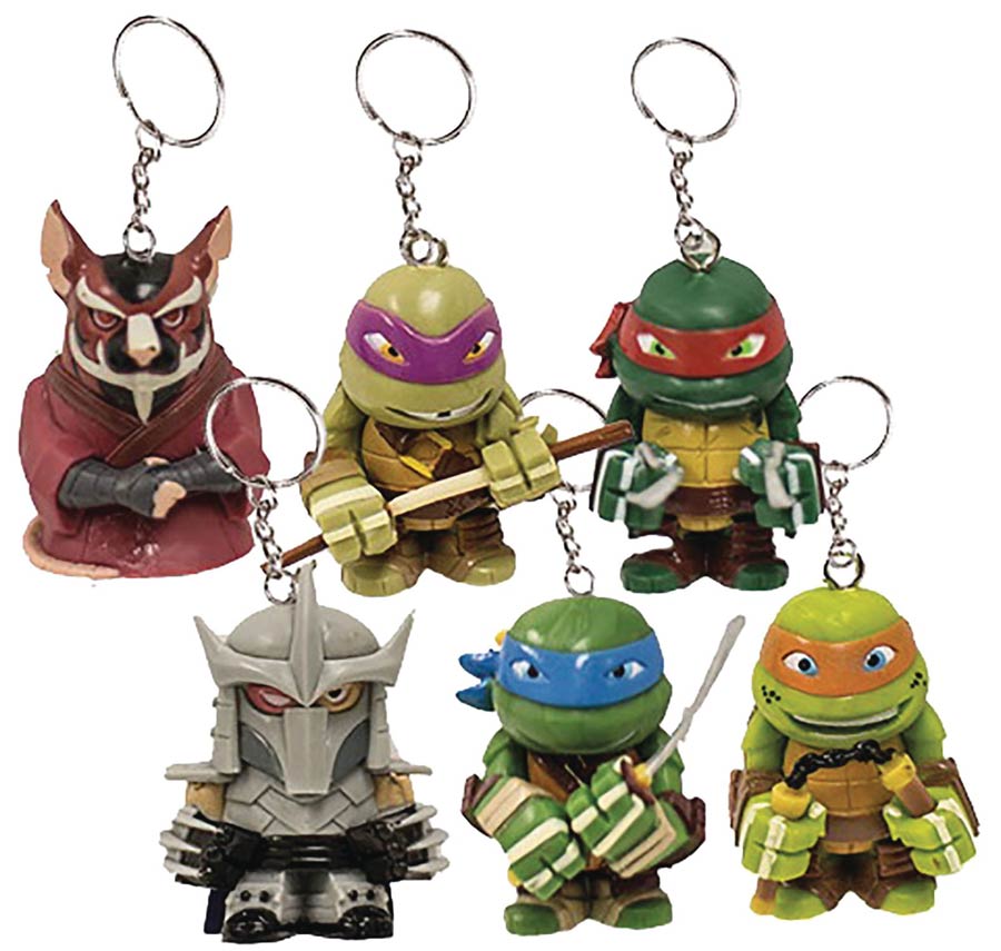 Teenage Mutant Ninja Turtles Figure Hanger Blind Mystery Box 24-Piece Display