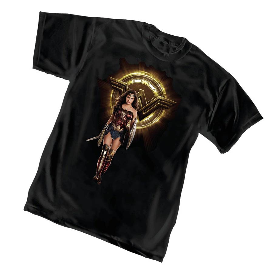 Justice League Movie Wonder Woman T-Shirt Large