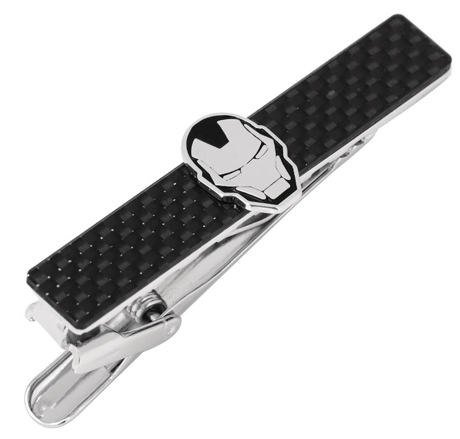 Iron Man Carbon Fiber Tie Clip