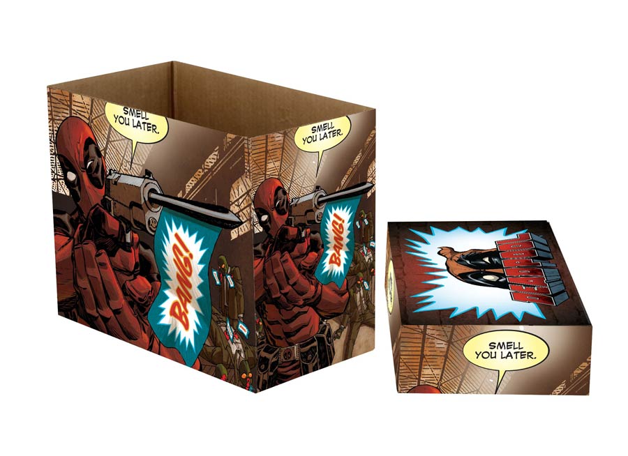 Marvel Comics Deadpool Bang Short Comic Storage Box 5-Pack