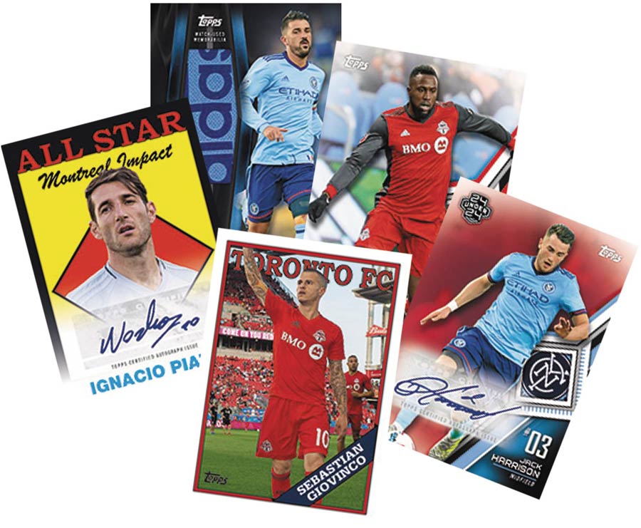 Topps 2018 Major League Soccer Trading Cards Box