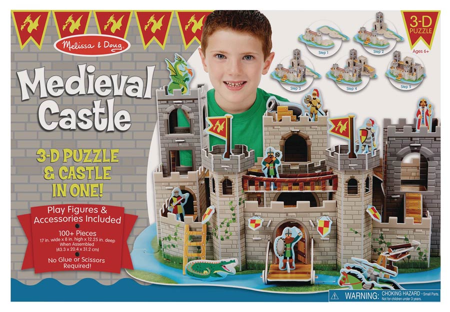 Melissa & Doug Medieval Castle 3D Puzzle