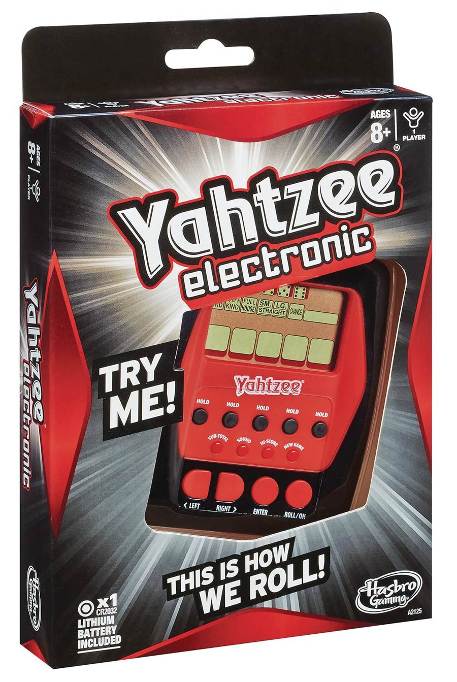 Yahtzee Electronic Hand-Held Game Case