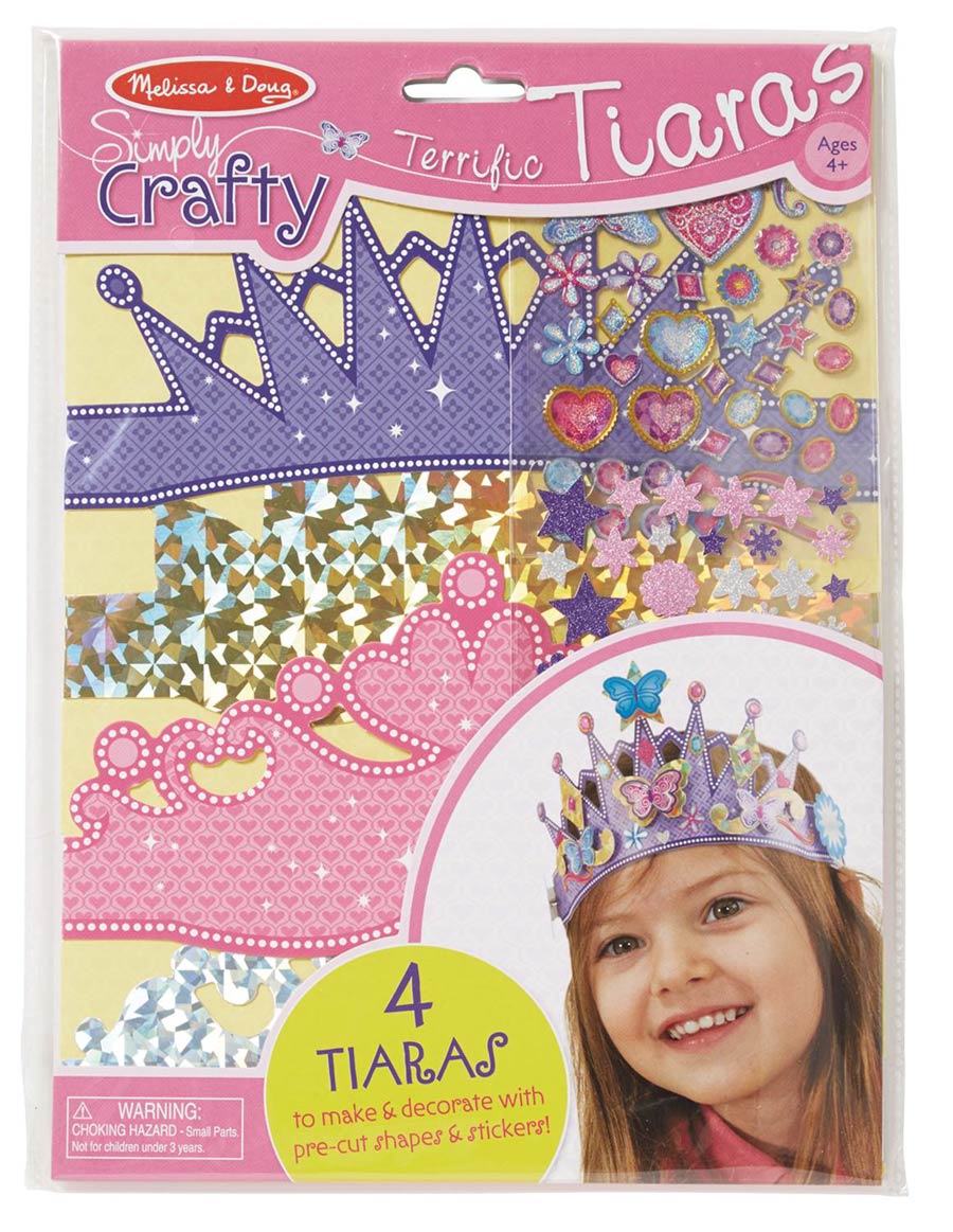 Melissa & Doug Simply Crafty Terrific Tiaras