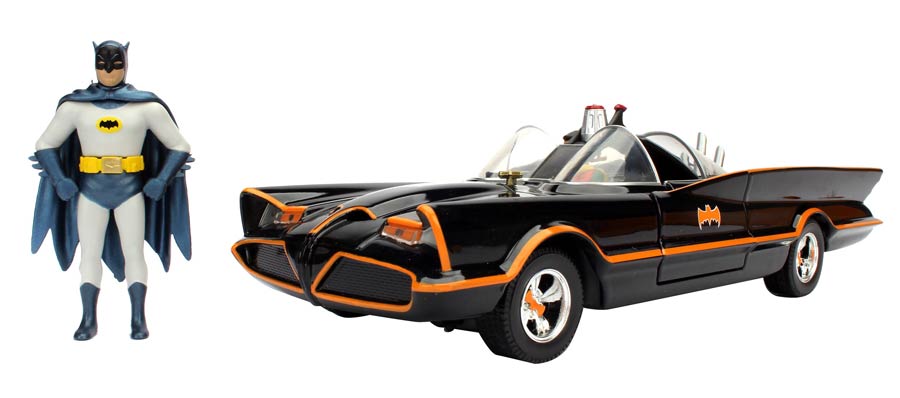 Metals Batman 1966 Classic Batmobile 1/24 Scale Vehicle