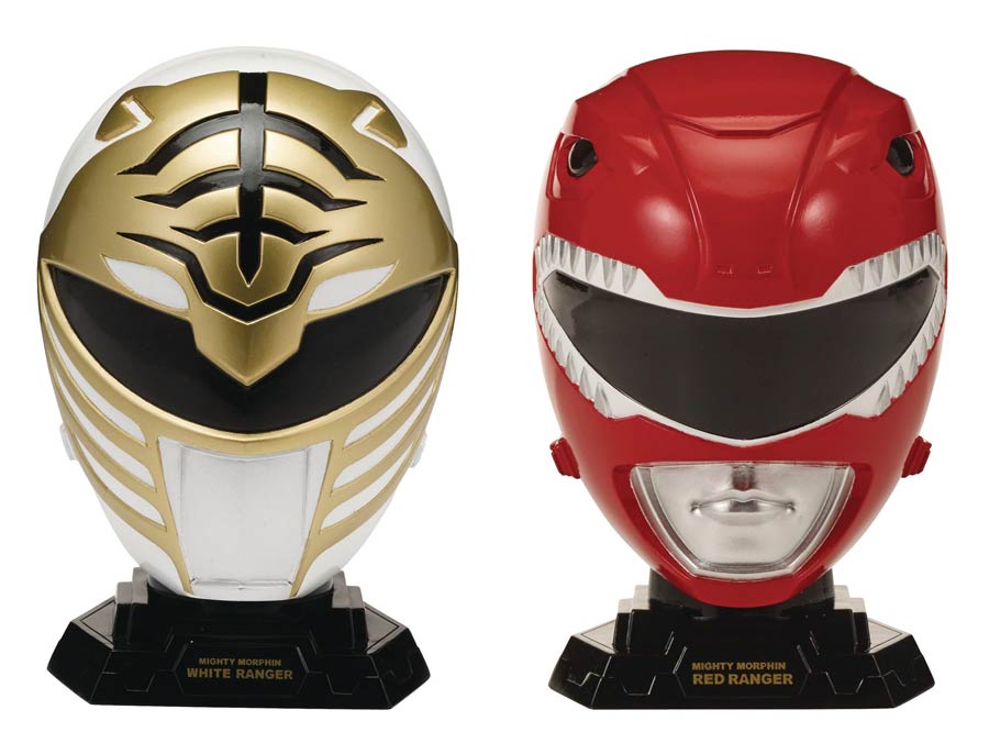 Mighty Morphin Power Rangers Legacy 1/4 Scale Helmet Collection Assortment Case B