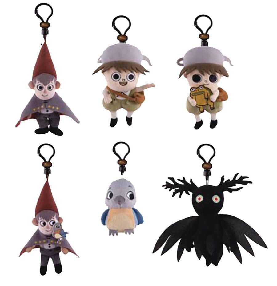 Over The Garden Wall Plush Clip Blind Mystery Box 24-Piece Display