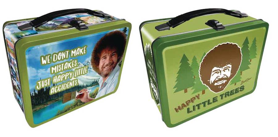 Bob Ross Large Lunch Box - Happy Accidents