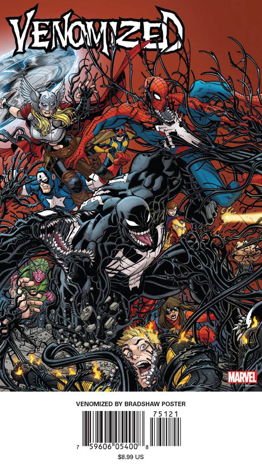 Venomized By Nick Bradshaw Poster
