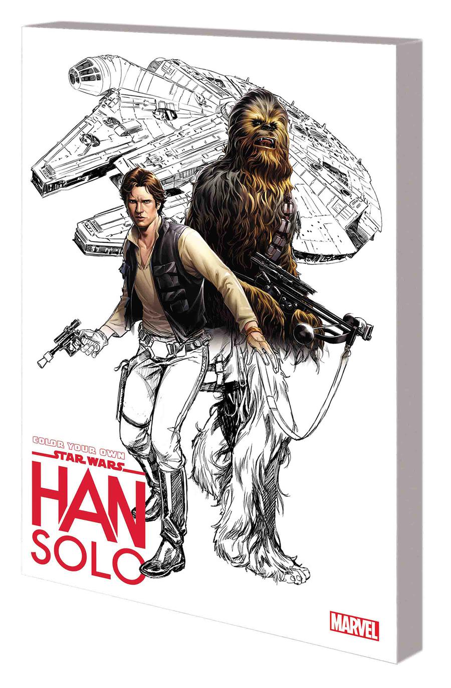 Color Your Own Star Wars Han Solo TP