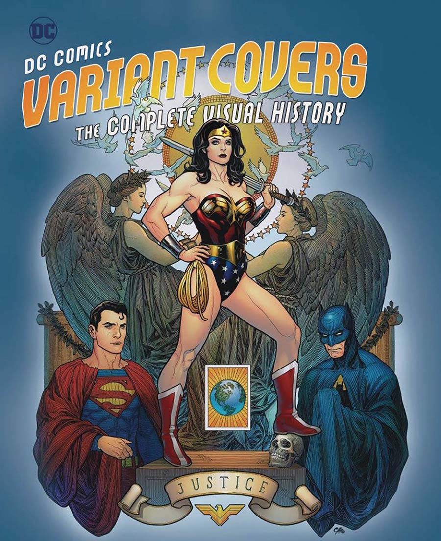 DC Comics Variant Covers Complete Visual History HC Previews Exclusive Frank Cho Variant Cover