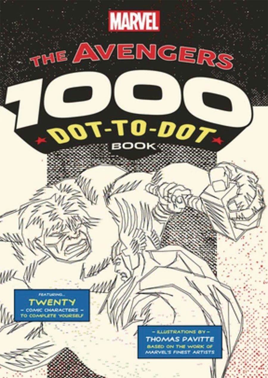 Marvel Avengers 1000 Dot-To-Dot Book SC
