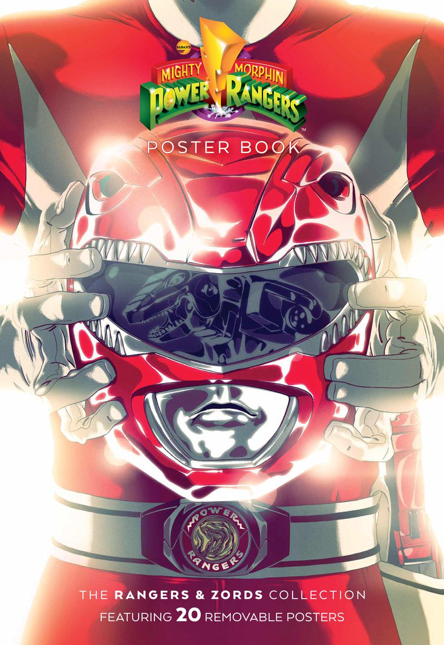 Mighty Morphin Power Rangers Poster Book The Rangers & Zords Collection SC