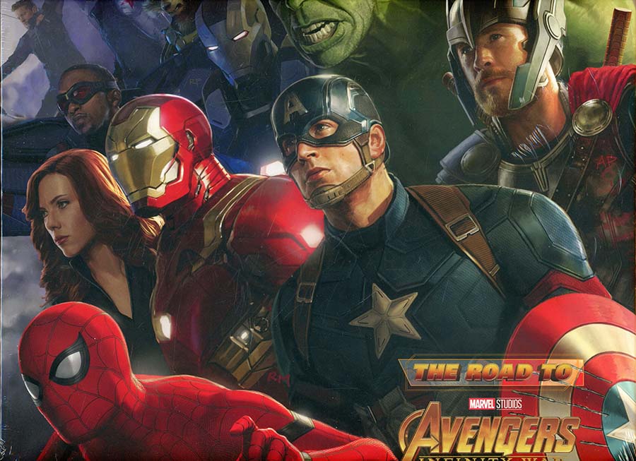 Road To Marvels Avengers Infinity War Art Of The Marvel Cinematic Universe HC Slipcase