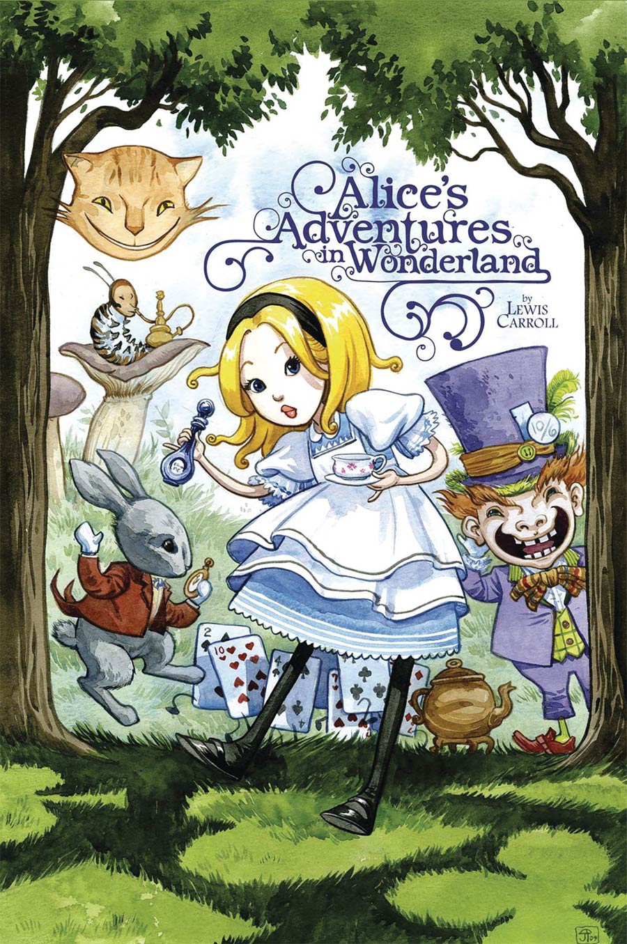 Alices Adventures In Wonderland Illustrated By Jenny Frison Prose Novel TP