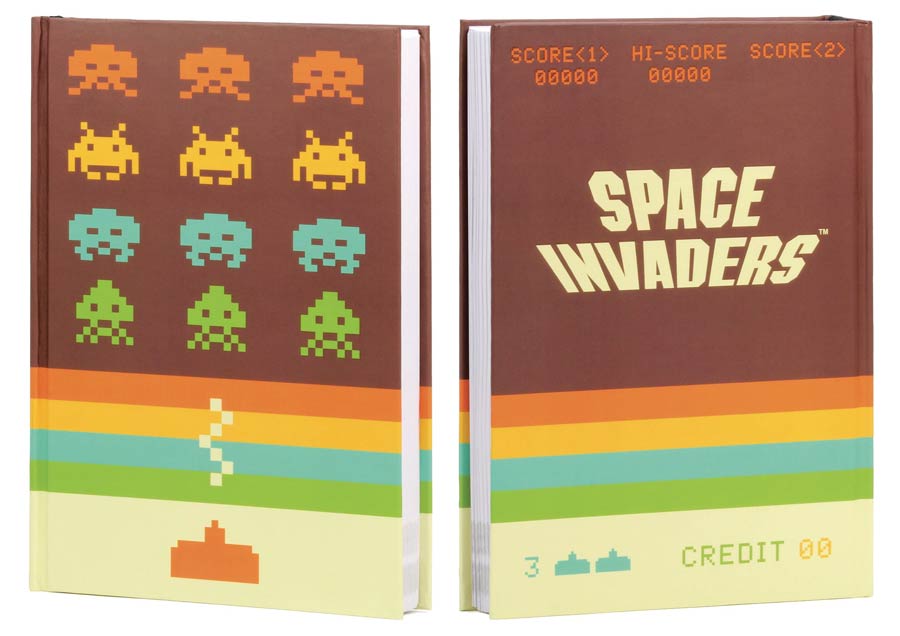 Space Invaders Hardcover Journal