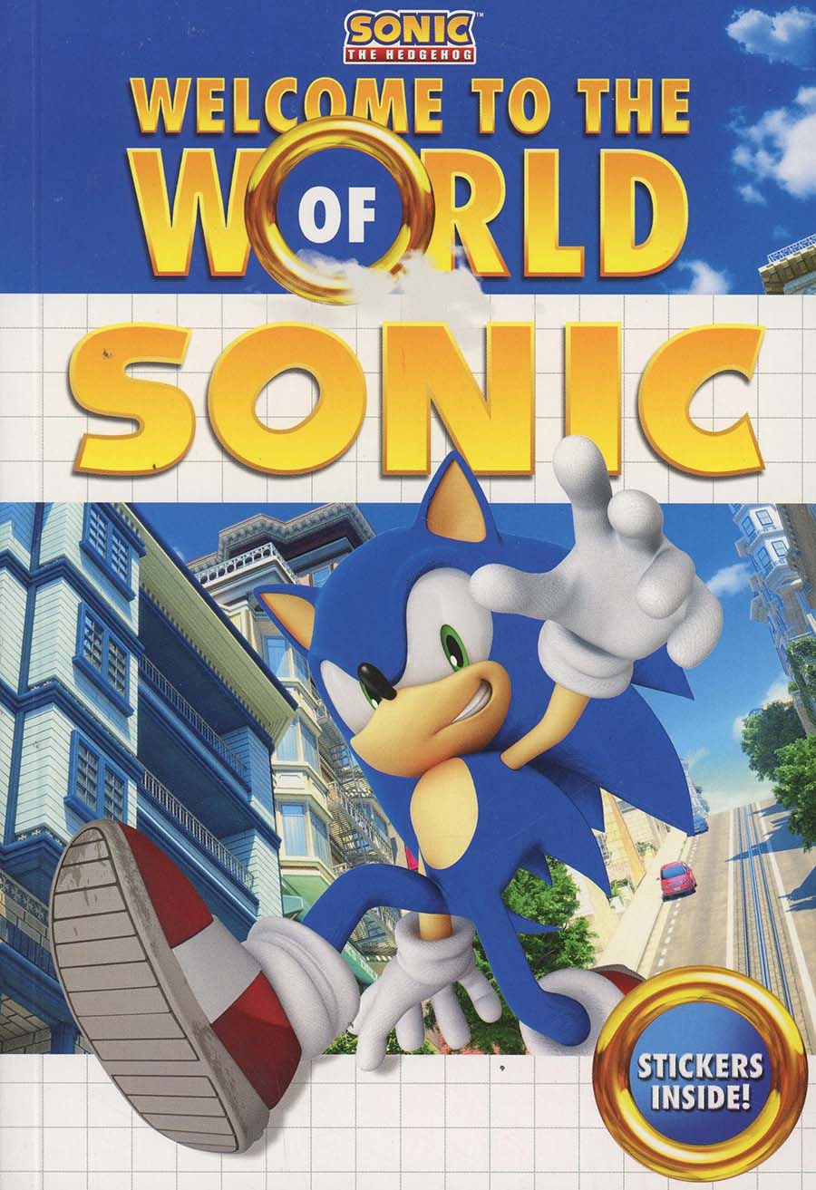 Sonic The Hedgehog Welcome To The World Of Sonic SC